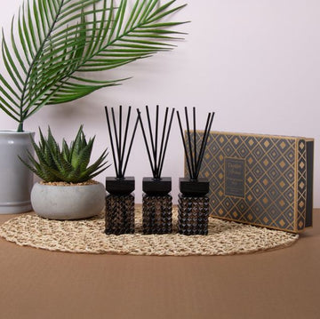 3Pcs 50ml Pomegranate Noir Reed Diffuser Gift Set
