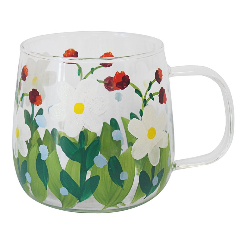 Lynsey Johnstone Hand Painted Daisies 480ml Coffee Mug