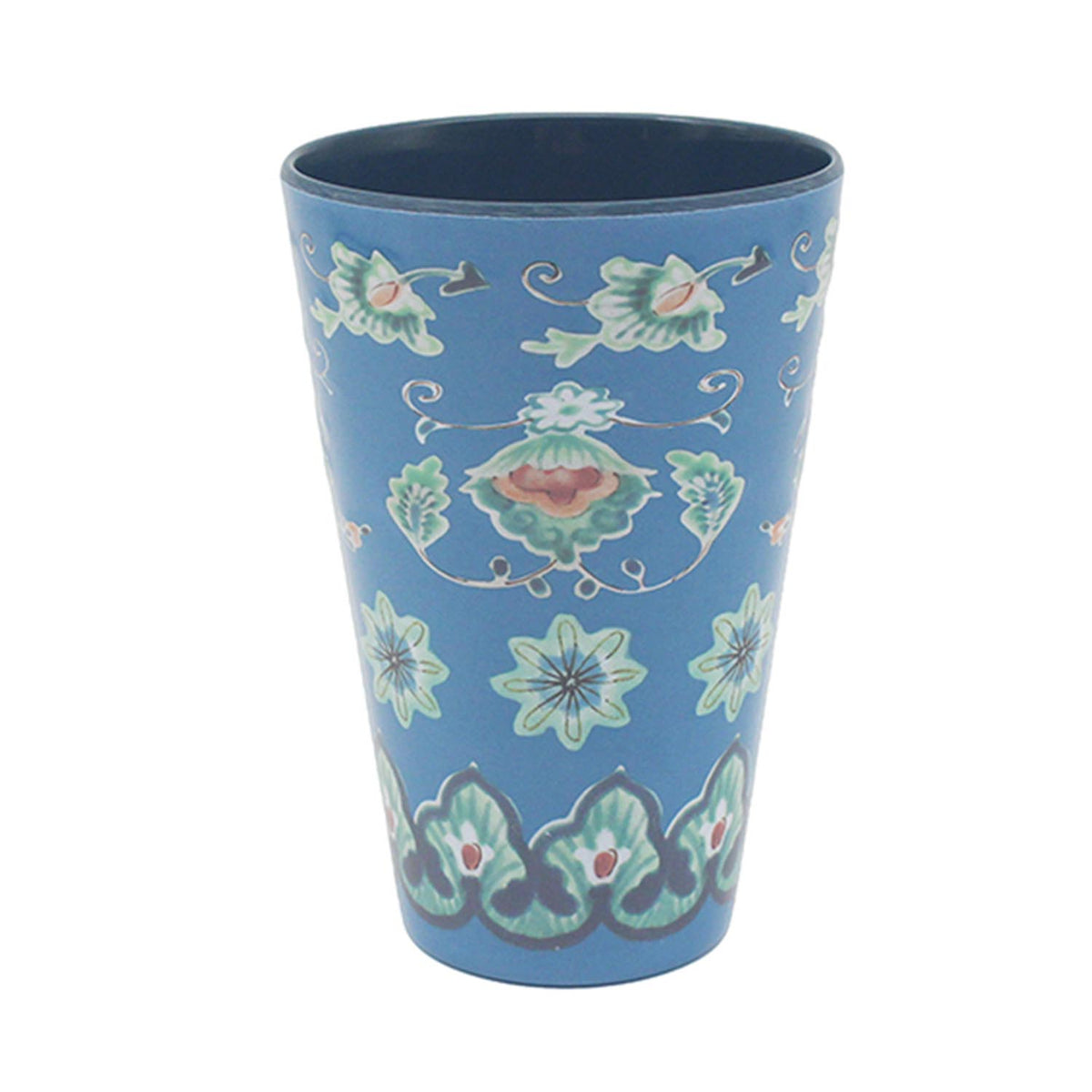 350ml Blue Melamine Tuscany Bohemian Design Beaker