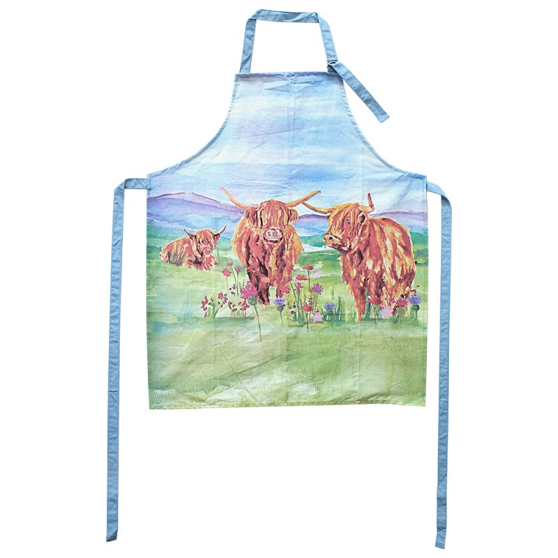 Highland Cow Apron