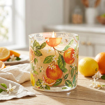 Fruits LED Gel Candle Jar