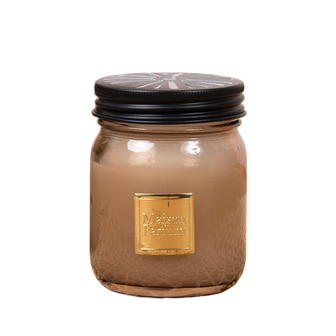 Oud Wood Inspired Room Fragrance Gel Glass Jar Air Freshener