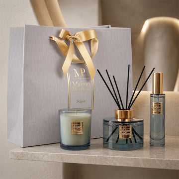 Suave Reed Diffuser Scented Candle & Spray Home Fragrance Gift Set