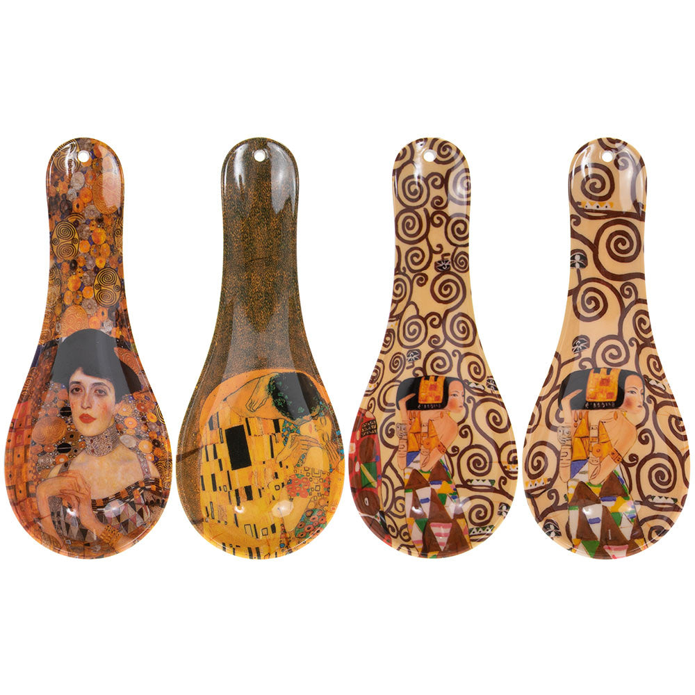 Gustav Klimt Art Themed Melamine Spoon Rest