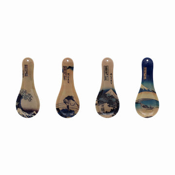 Hokusai Japanese Melamine Spoon Rest