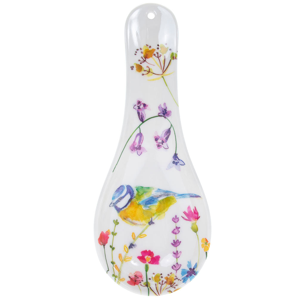 Garden Birds Melamine Spoon Rest