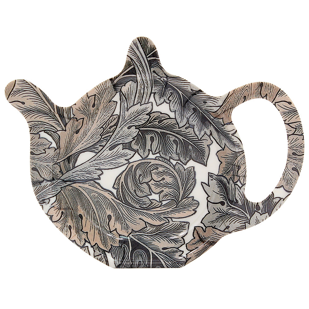 William Morris Acanthus Brown Victorian Teabag Tidy