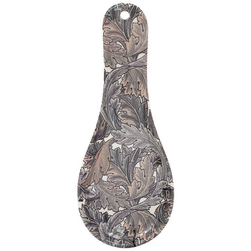 William Morris Acanthus Brown Victorian Spoon Rest