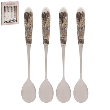 W.Morris Acanthus 4 Spoons& 4 Forks Cutlery Set