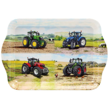 Classic Tractors Melamine Small Rectangular Serving Tray