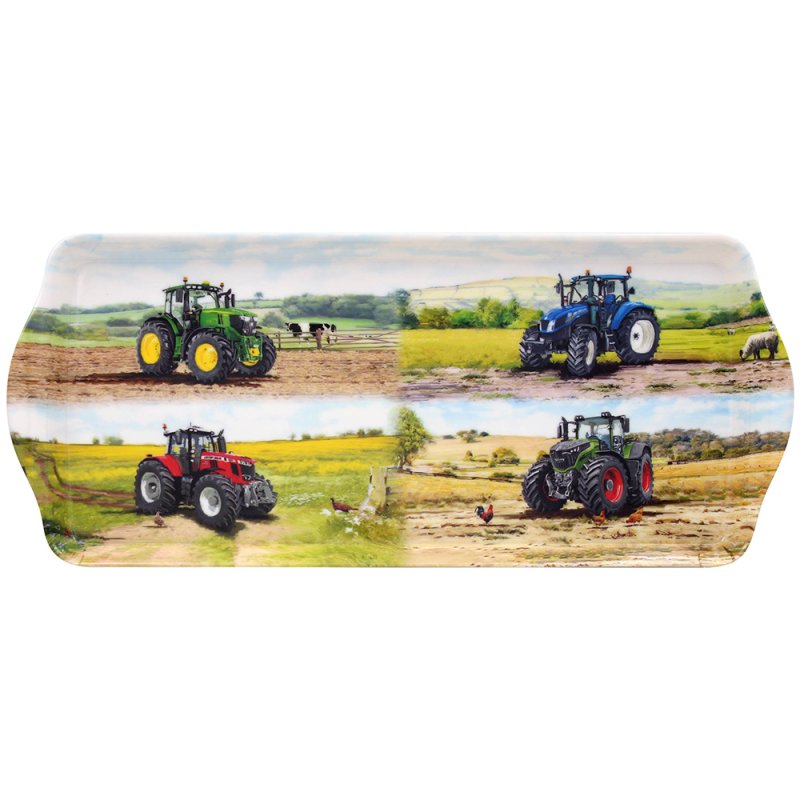 Classic Tractors Melamine Medium Rectangular Serving Tray