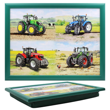 Classic Tractors Green Cushioned Laptray
