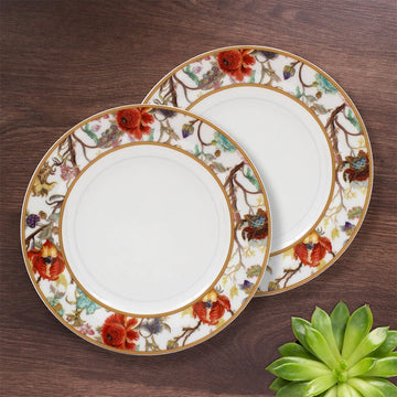 12Pcs William Morris Anthina Floral Porcelain Side Plates