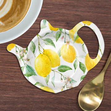 Lemon Grove Melamine Tea Bag Tidy