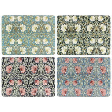 W Morris 8Pc Pimpernel Coasters & Placemats