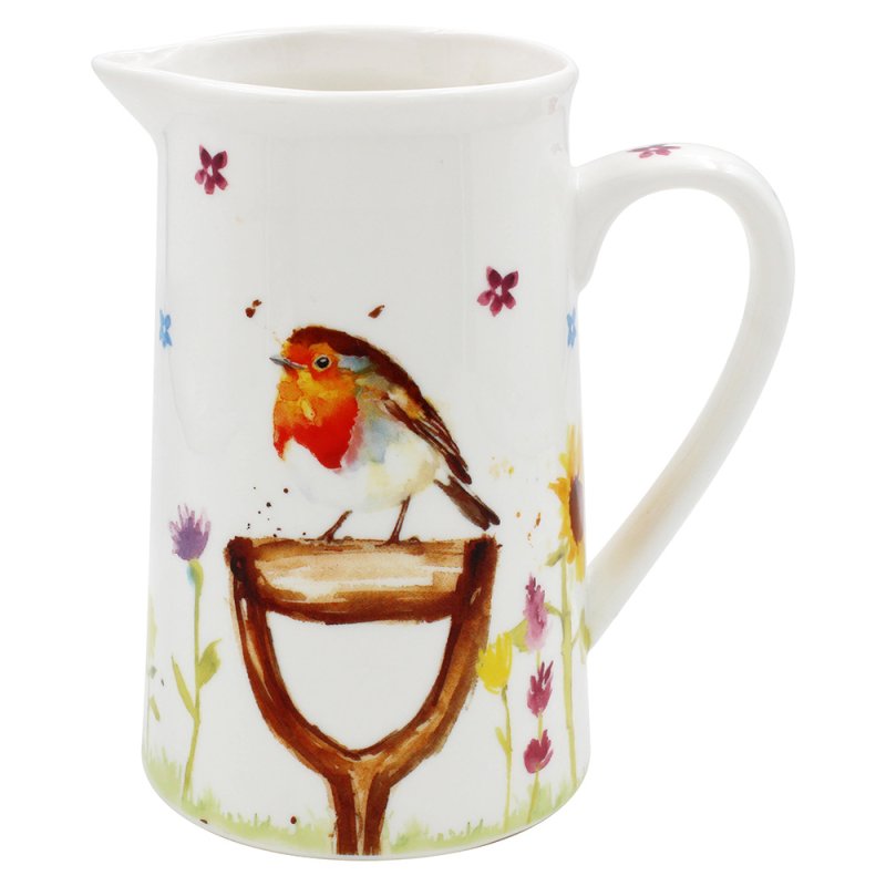 Garden Birds Fine China Jug