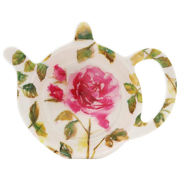 Rose Garden Melamine Teabag Tidy