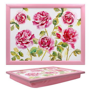 Rose Garden Padded Cushioned Lap Tray