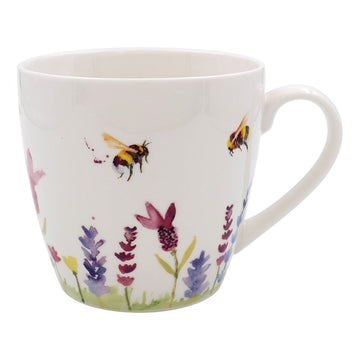Ceramic Lavender & Bees Mug