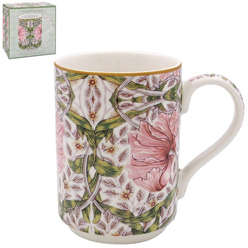 W Morris 300ml Pimpernel Floral Design Ceramic Mug