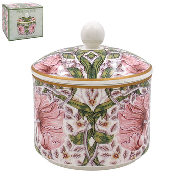 W Morris Pimpernel Floral Design Ceramic Sugar Bowl
