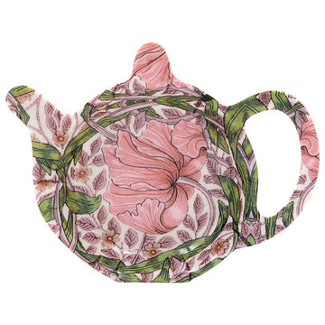 W Morris Pimpernel Floral Design Melamine Teabag Tidy