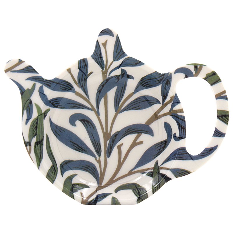 Willow Bough Nature Leaf Foliage Design Melamine Teabag Tidy