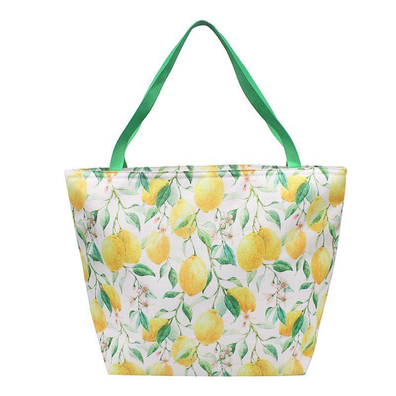 Lemon Grove Polyester Insulated Lunch Bag