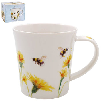 275ml Feather & Fur Bees Ceramic Mug