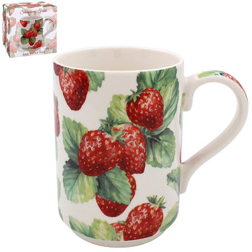300ml Strawberry Field Fruit Summer Design Ceramic Mug