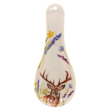 Highland Stag Design Melamine Spoon Rest