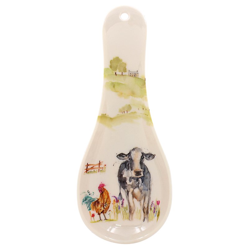 Farmyard Animals Melamine Spoon Rest