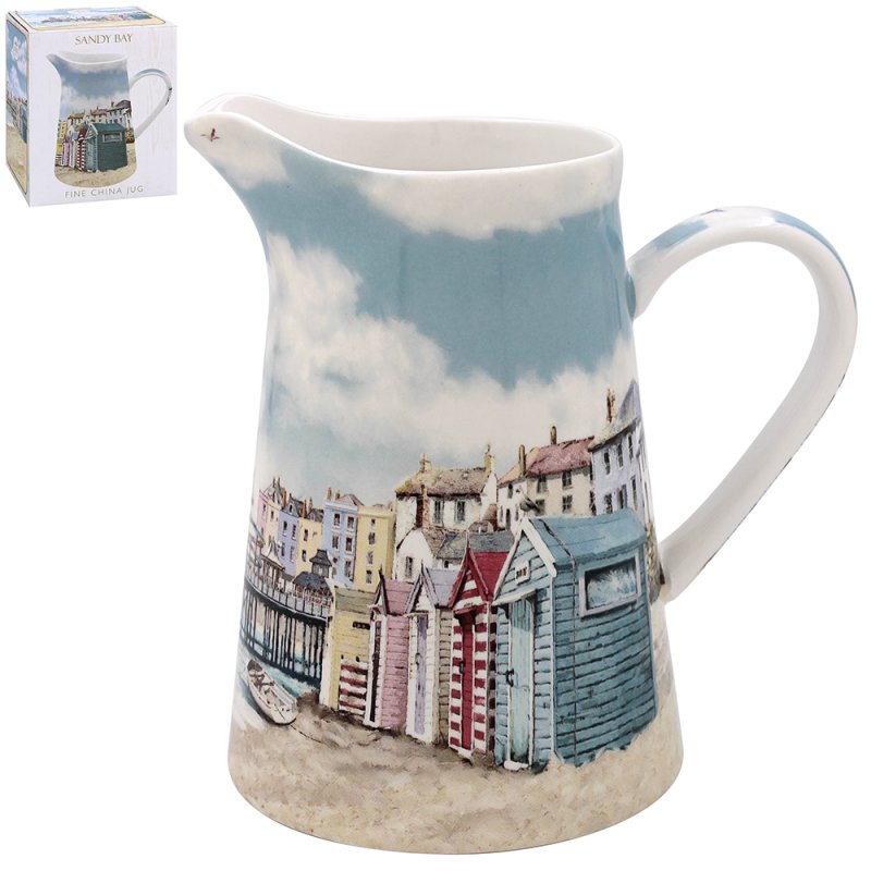 600ml Sandy Bay Beach Ceramic Beverage Jug