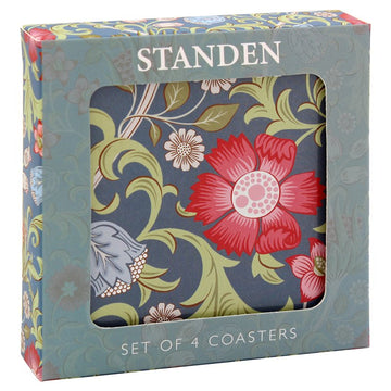 Set 4 Cork Back Standen Coasters