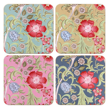 Set 4 Cork Back Standen Coasters