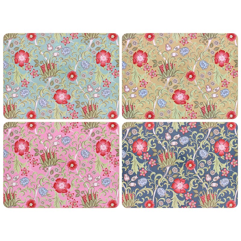 Set 4 Cork Back Standen Placemats