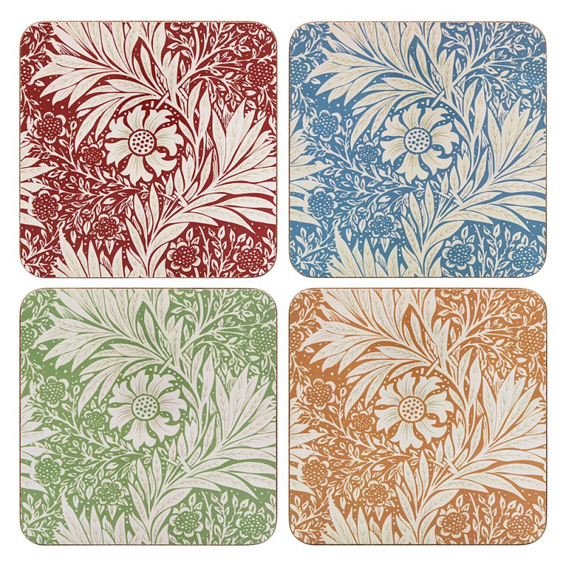 Set 4 Cork Back Meadow Coasters