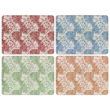 Set 4 Cork Back Meadow Floral Placemats