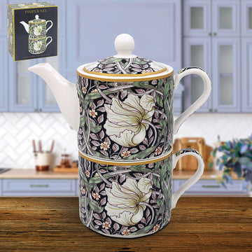 Tea for One Fine China Pimpernel W.Morris Ceramic