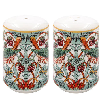 William Morris Strawberry Thief Salt & Pepper Shaker Set