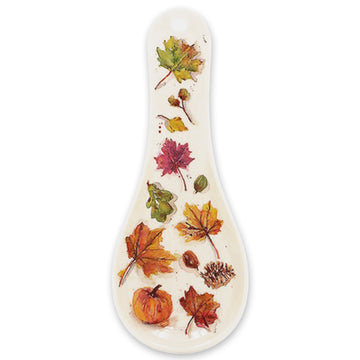 Autumn Fall Nature Theme Melamine Spoon Rest