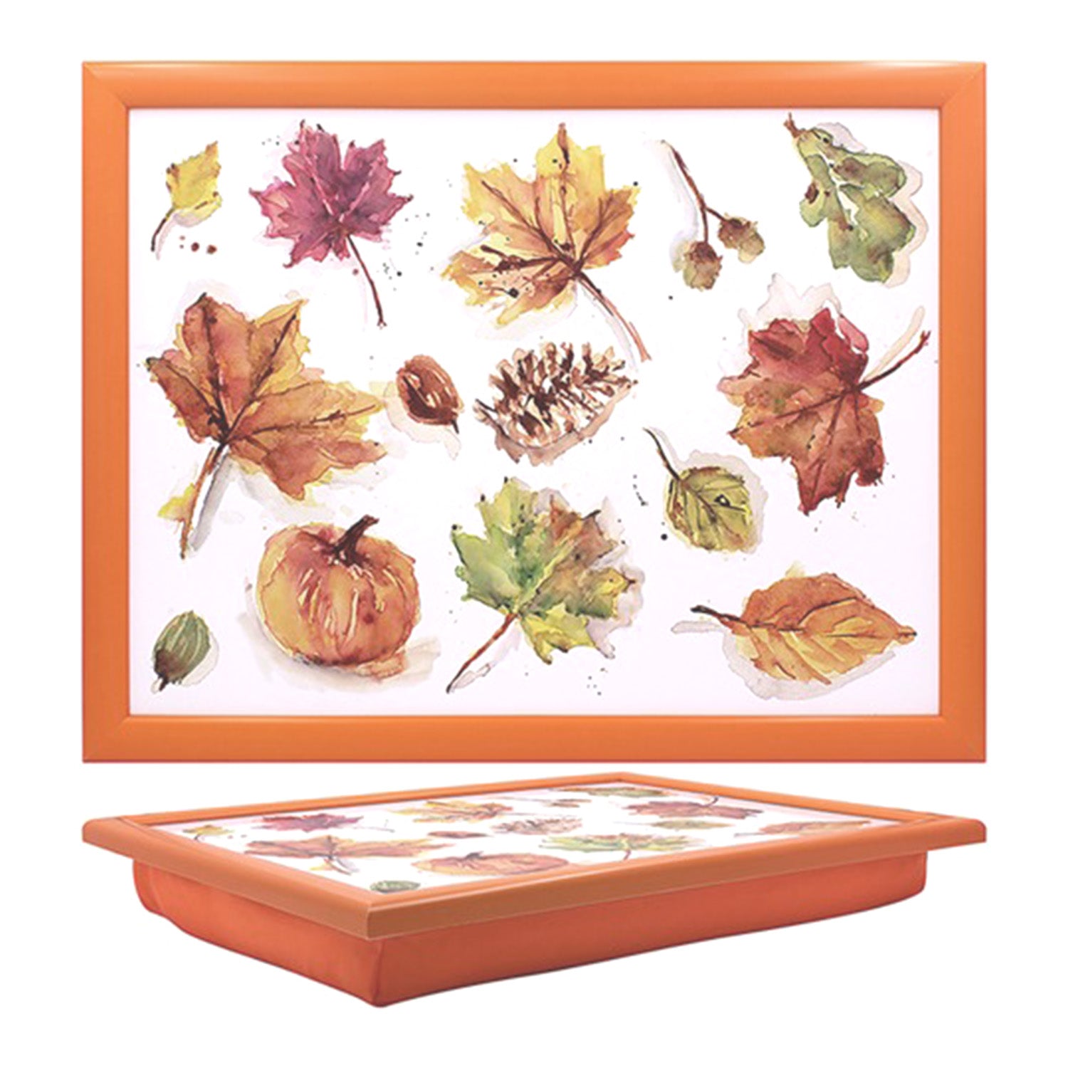 Autumn Fall Nature Theme Cushioned Laptray