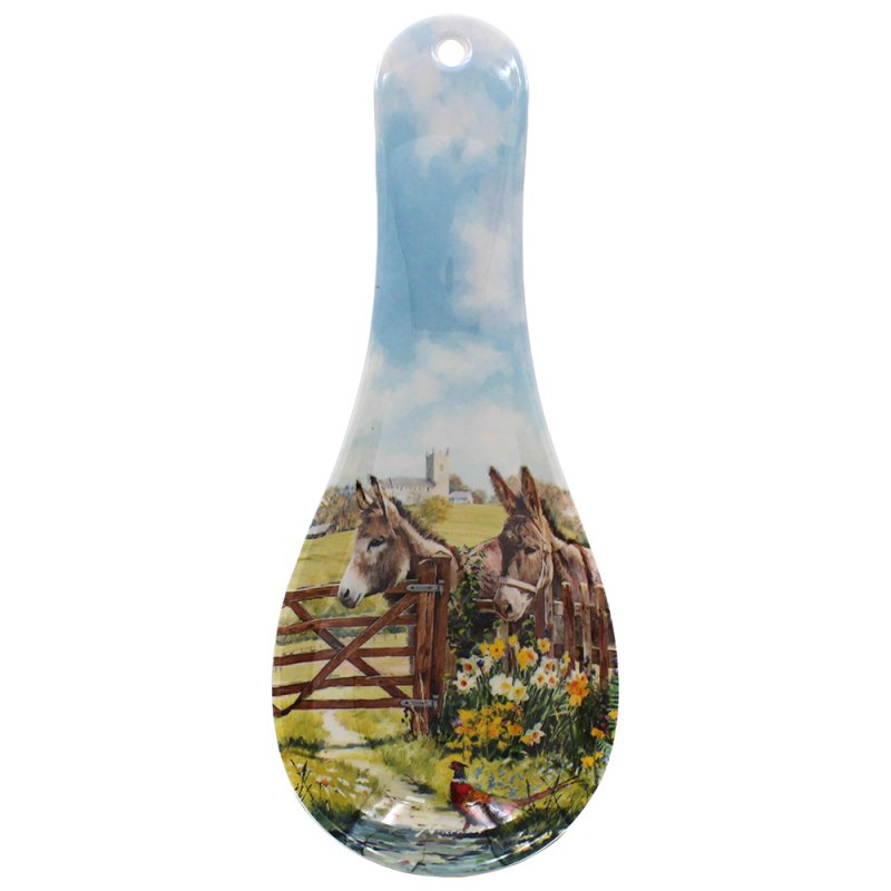 Spoon Rest Macneil Donkey Farm Animals Style