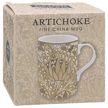 William Morris Artichoke Cream 275ml Coffee Mug