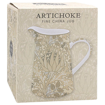 W.Morris Artichoke Floral Ceramic Jug