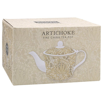 640ml W.Morris Artichoke Floral Tea Pot