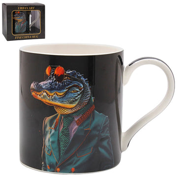 350ml Crocodile Rock Fine China Ceramic Mug