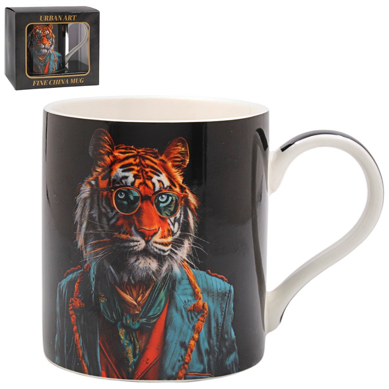 350ml Jungle Boogie Fine China Ceramic Mug