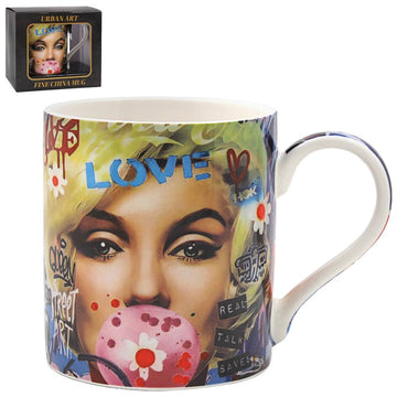 350ml Blonde Bombshell Fine China Ceramic Mug