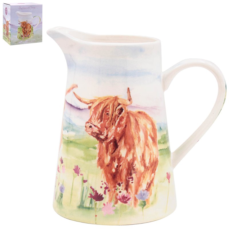 600ml Highland Cow Ceramic Mug